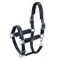 Preview: Eskadron Platinum Halfter " DOUBLEPIN CROCO " Stallhalfter mit Crocooptik