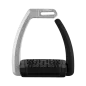 Preview: Sprenger Aero-Steigbügel silber eloxiert - 120 mm Trittweite