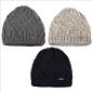 Preview: Pikeur Mütze mit gestricktem Rautenmuster