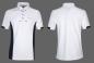 Preview: Equiline Herren Turniershirt " GYM " , Poloshirt, Herrenshirt, weiß