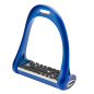 Preview: LORENZINI Stirrups " TITANIUM ", Dressage, Rubber Plate