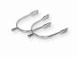 Preview: Kieffer Sporen, Edelstahl mit rundem Ende, 45mm