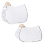 Preview: Eskadron Platinum Pure Saddle Cloth " VELVET CRYSTAL "
