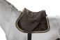 Preview: Eskadron HERITAGE Sattelschoner GLOSSY QUILTED, blackmocca, oxfordnavy