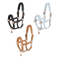 Preview: Eskadron Platinum Headcollar " DOUBLEPIN FAUX LEATHER "