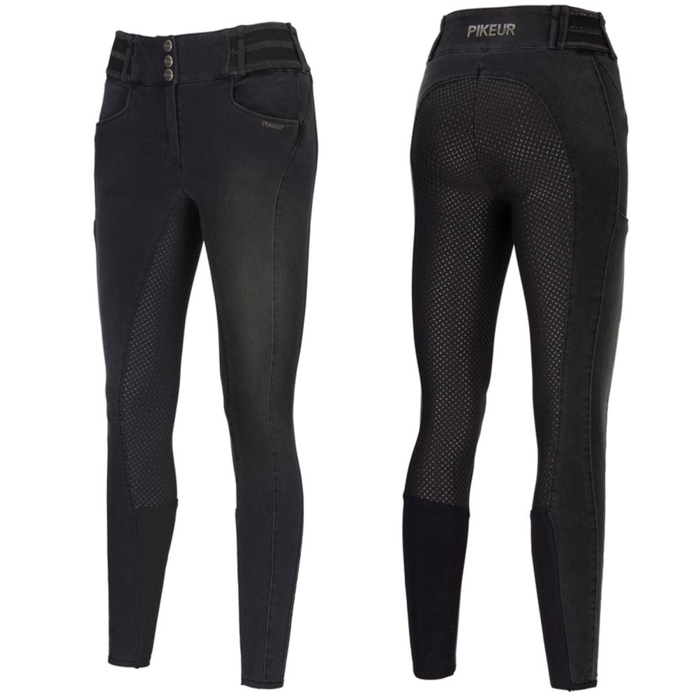 Preview: Pikeur Damenreithose, Reithose " PK_CANDELA JEANS " Grip Ganzbesatz