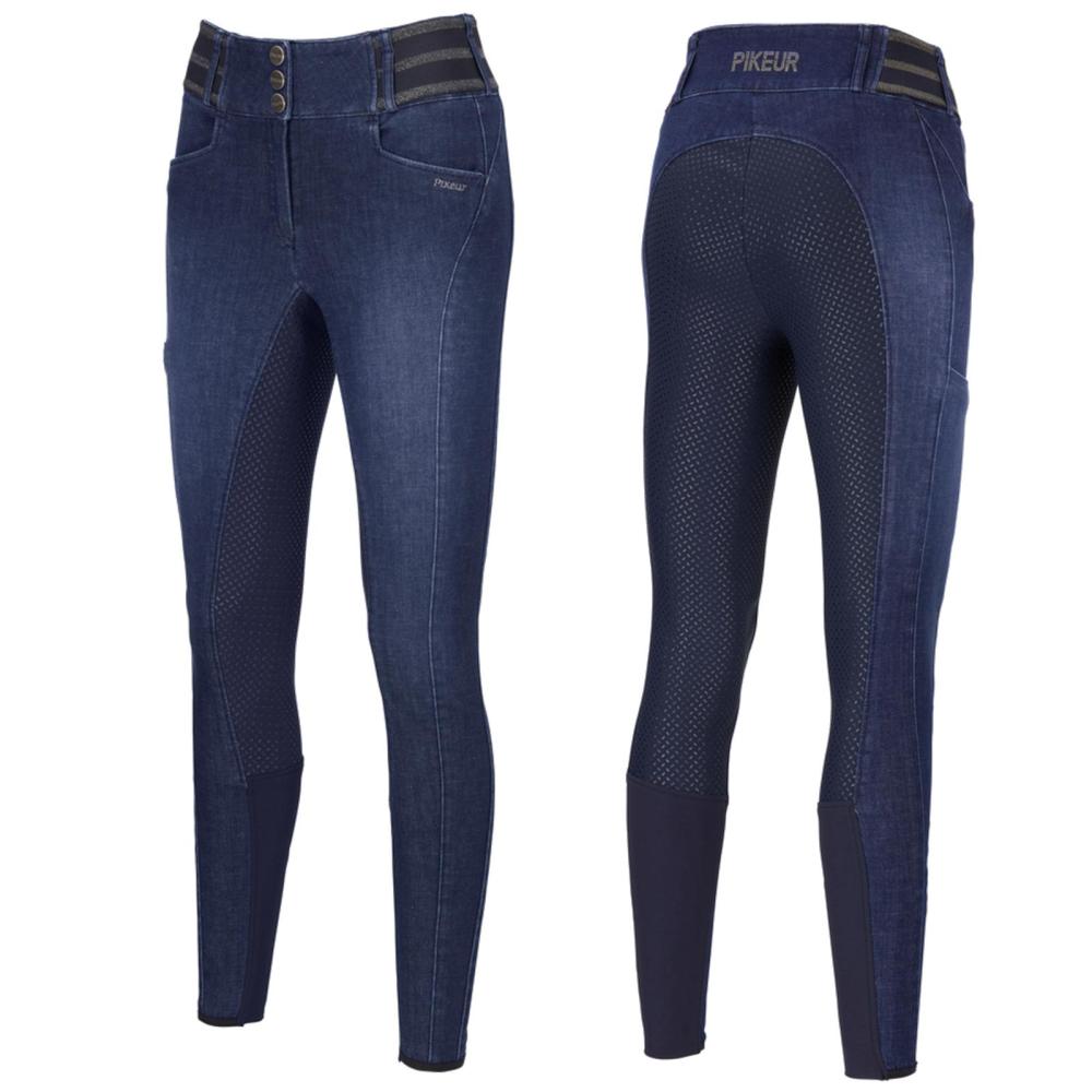 Preview: Pikeur Damenreithose, Reithose " PK_CANDELA JEANS " Grip Ganzbesatz