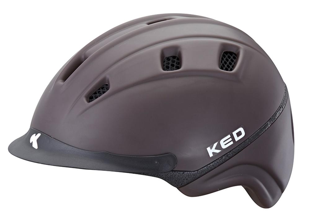 KED Riding Helmet " KED_BASCO " brown, XL (60 - 64cm )