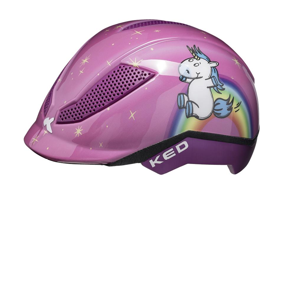 KED Kinder Reithelm Pina Unicorn, 50 - 53cm