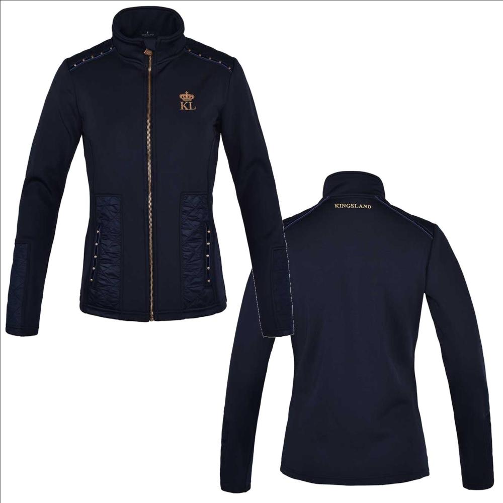 Preview: KINGSLAND Damenjacke, Fleecejacke " KLadak " Jacke mit glattem Oberstoff