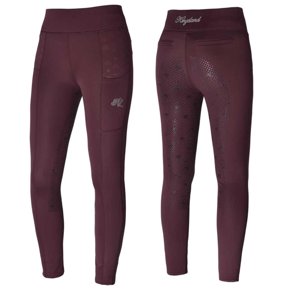 Preview: Kingsland Damenreithose " KLkattie ", Reithose innen angeraut für Winter, F-Tec4