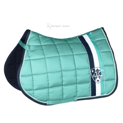 Preview: Eskadron Schabracke Big Square iceblue, taupe, lime, sangria  " Classic Sports  "