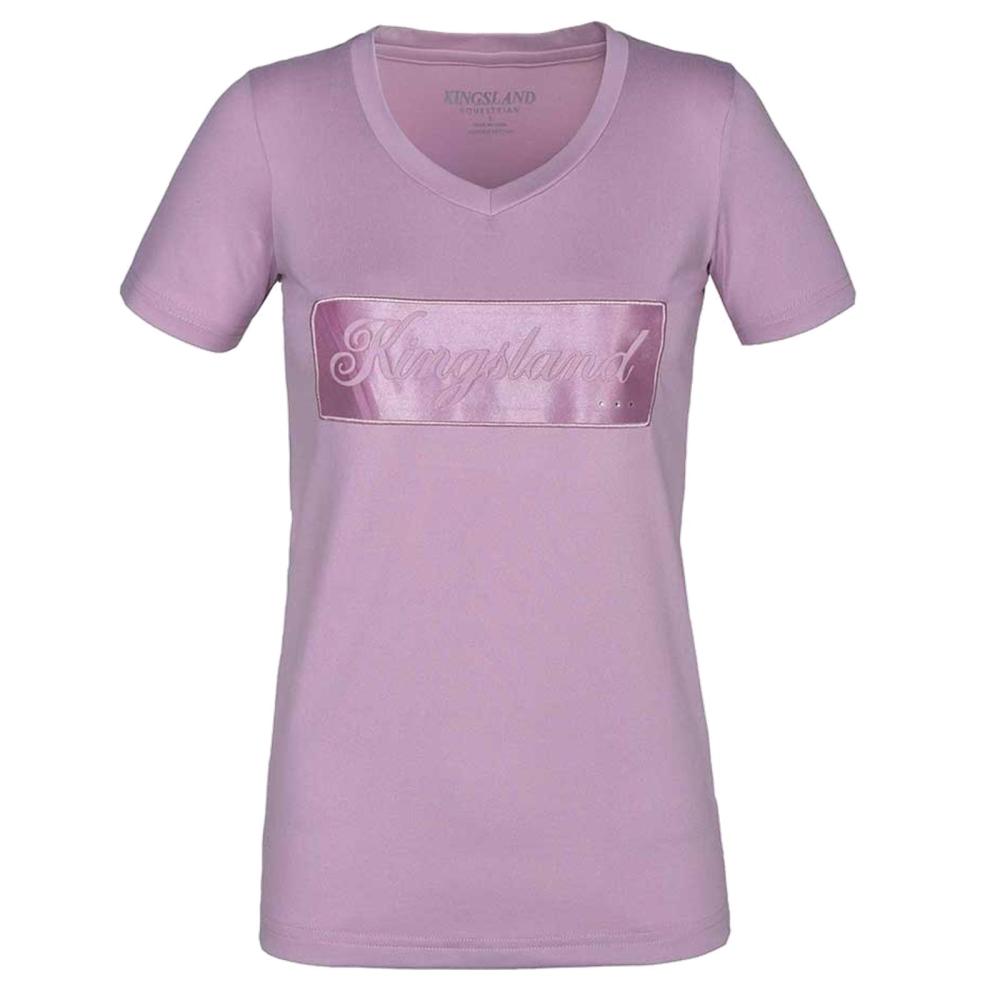 Preview: Kingsland Damenshirt, T-Shirt " KLluna "  Kurzarm Shirt mit V-Ausschnitt Damen