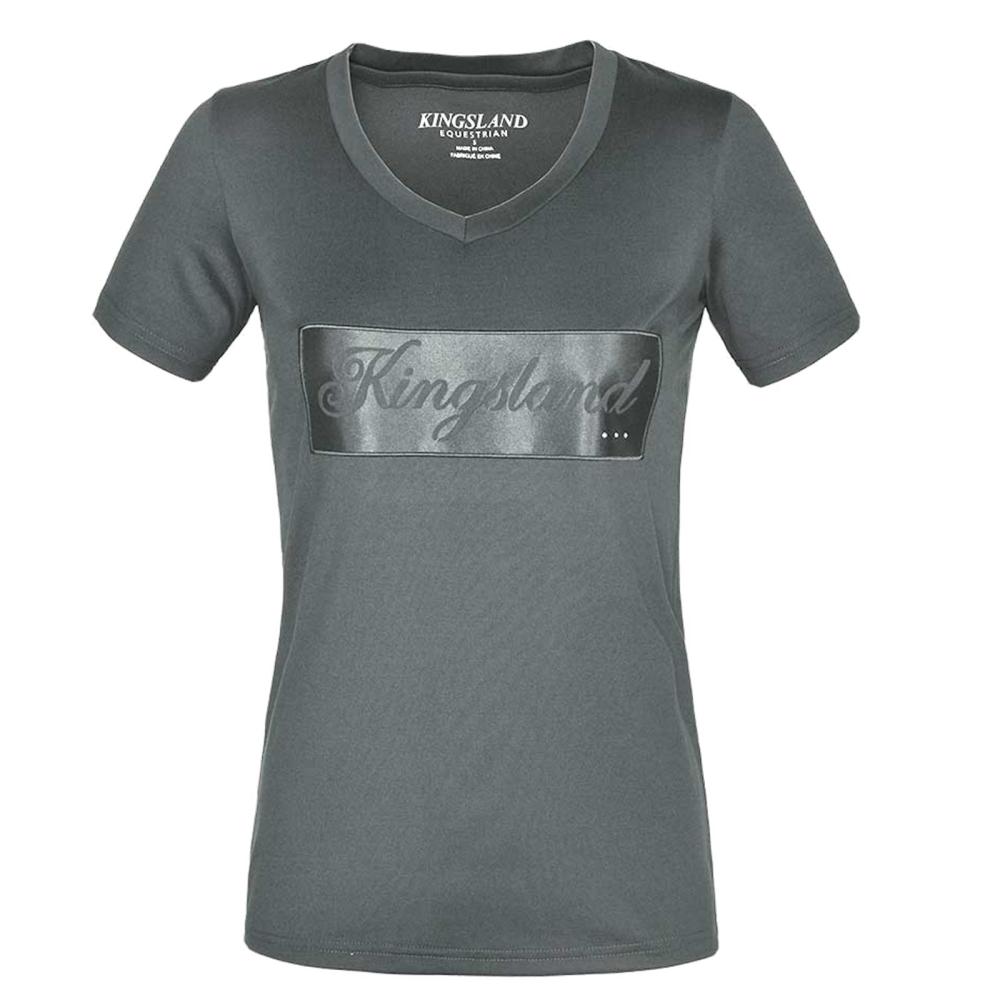 Preview: Kingsland Damenshirt, T-Shirt " KLluna "  Kurzarm Shirt mit V-Ausschnitt Damen