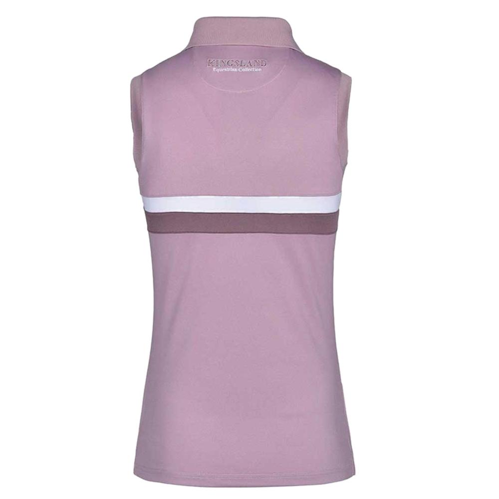 Kingsland Damenshirt " KLlydia "  ärmelloses Micro Funktions-Pique Damen, Poloshirt