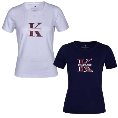 Kingsland Damenshirt " KLlalita " Damen T-Shirt mit Rundhals-Ausschnitt