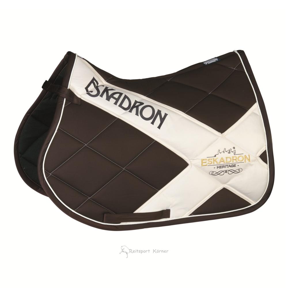 Eskadron HERITAGE Schabracke BICROSS, mustangbrown