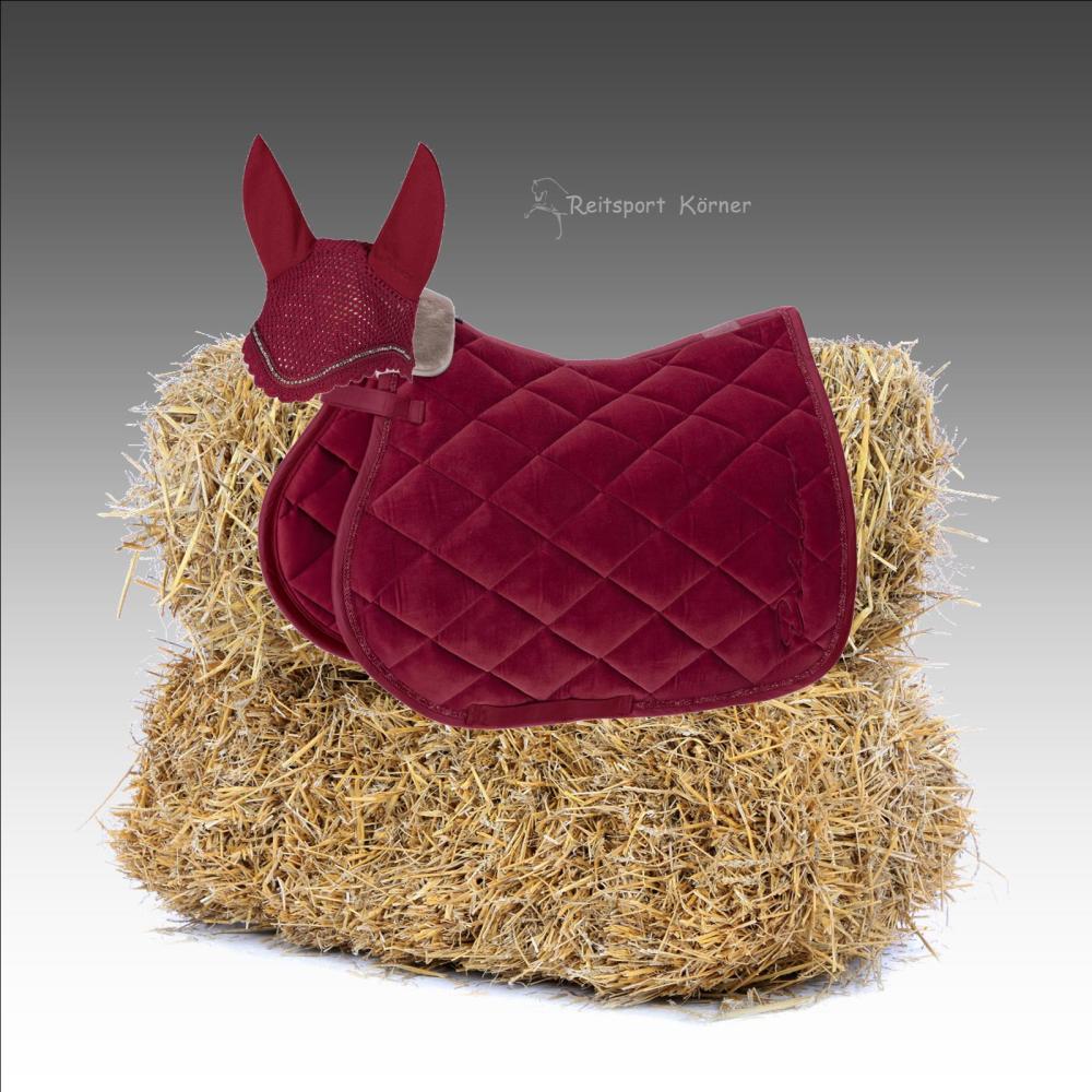 Eskadron Schabracke " VELVET "  im Set, rustic red, Vielseitigkeit