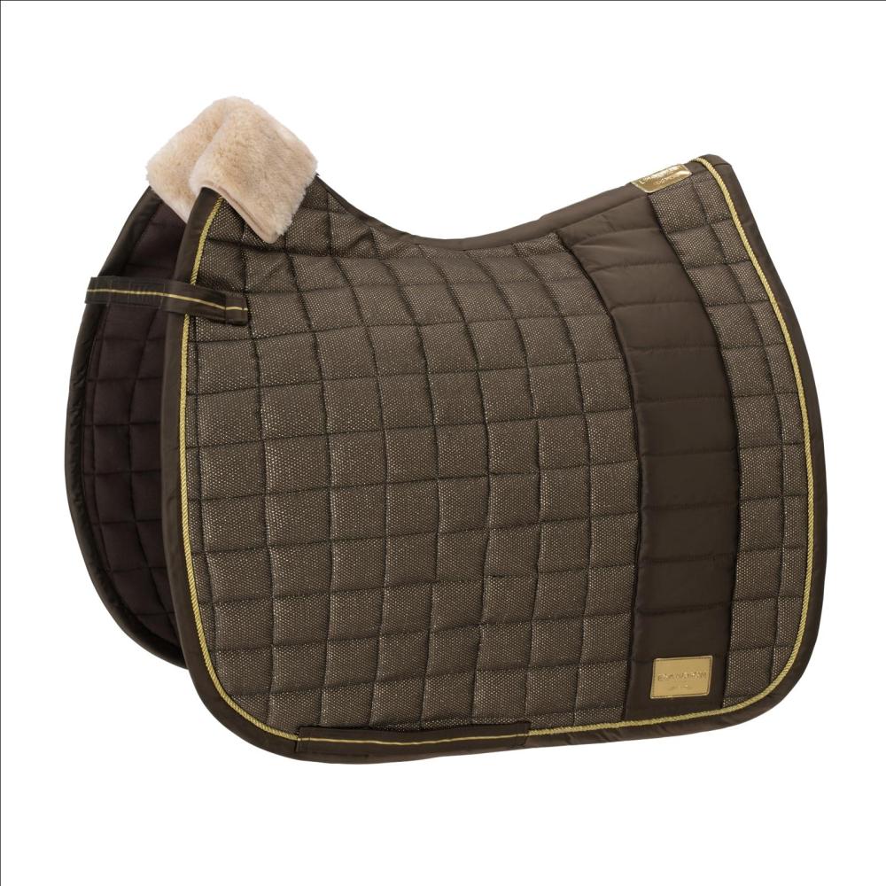 Preview: Eskadron HERITAGE Schabracke MESH GLITTER, blackmocca, oxfordnavy, rosewood