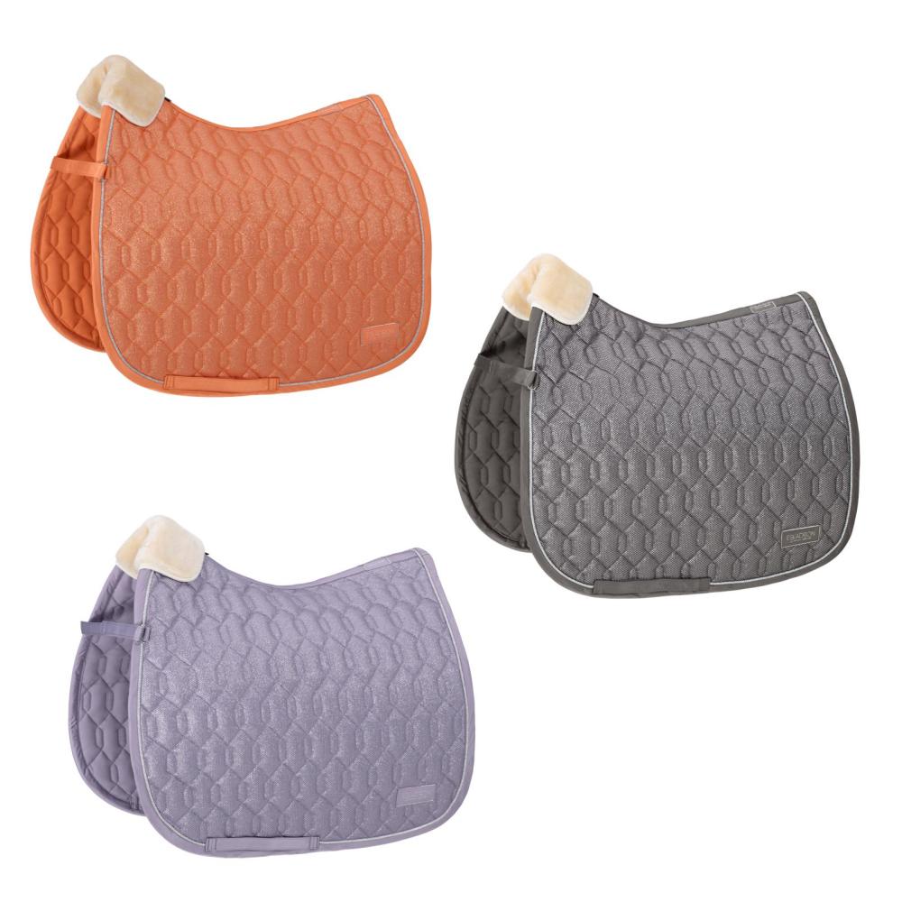 Eskadron Schabracke " GLITTER MESH " stabile Steppung und Lurex - Kordel