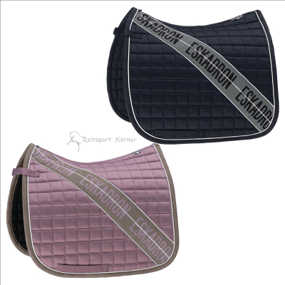 Brandneue Eskadron Schabracke Glossy Bicolor, orchidmauve, navy