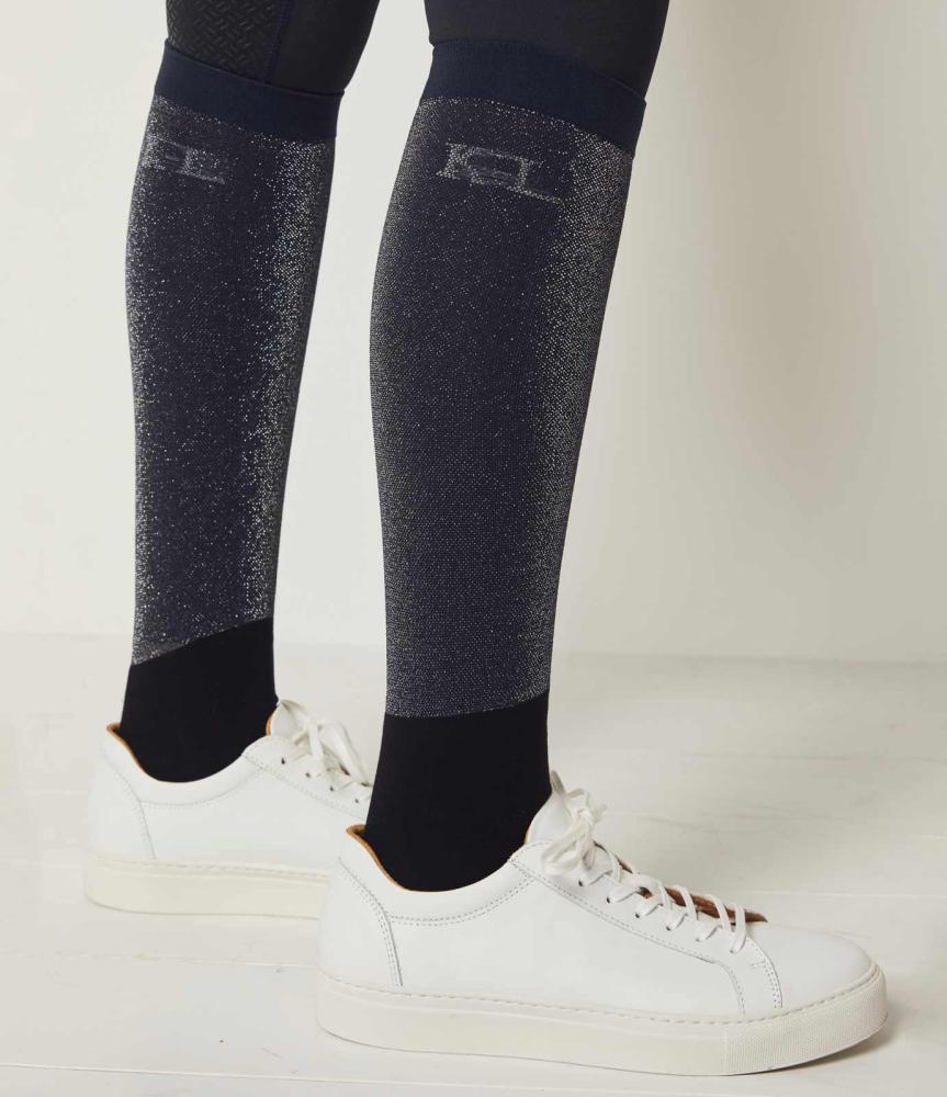 Kingsland " KLwynn " ladies Glitter Show Socks, 2er Pack.