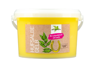 Preview: Bense & Eicke Hufsalbe mit Lorbeerblätteröl, Huffett, Hufbalsam, 5000ml Eimer