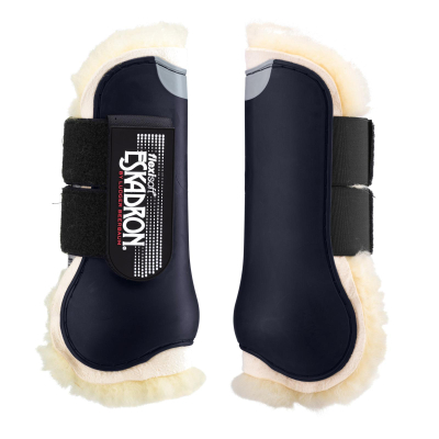 Preview: Eskadron Gamaschen " FLEXISOFT Lammfell ", Lammfellgamaschen für vorne, 1 Paar