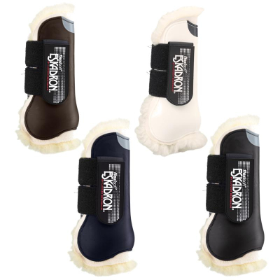 Eskadron Gamaschen " FLEXISOFT Lammfell ", Lammfellgamaschen für vorne, 1 Paar