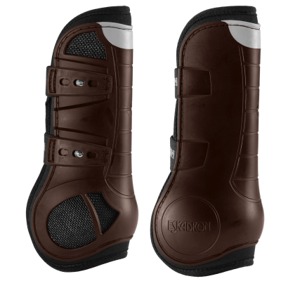 Preview: Eskadron Gamasche " Flexisoft AIR " mit Knopfverschluss, vorne, Warmblut