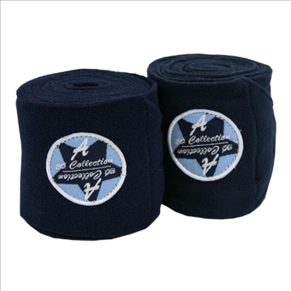 Preview: Equest Annica Hansen Fleecebandagen, 2er Set, Light Aqua