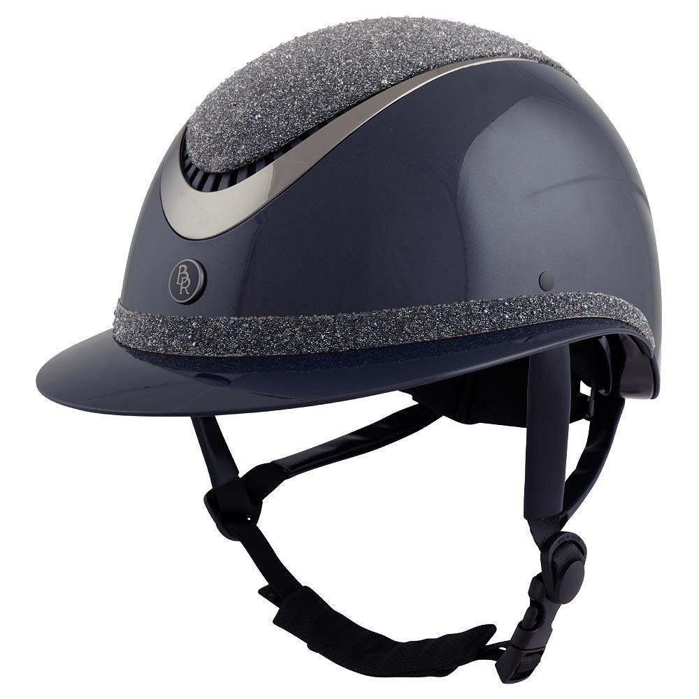 BR Riding Helmet Theta Plus Dazzling Glamourous Glossy