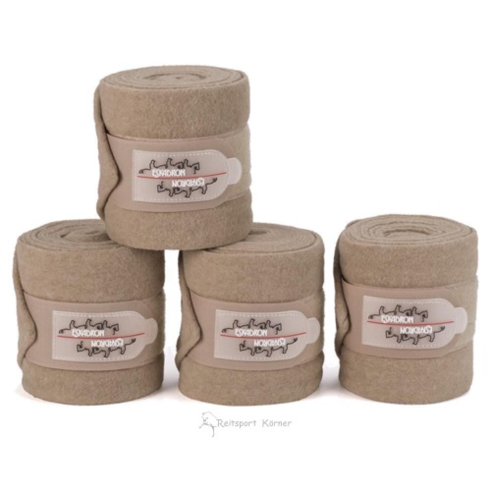 Eskadron Fleecebandagen 4er Set, Bandagen, lime, taupe, iceblue, sangria  " Classic Sports "