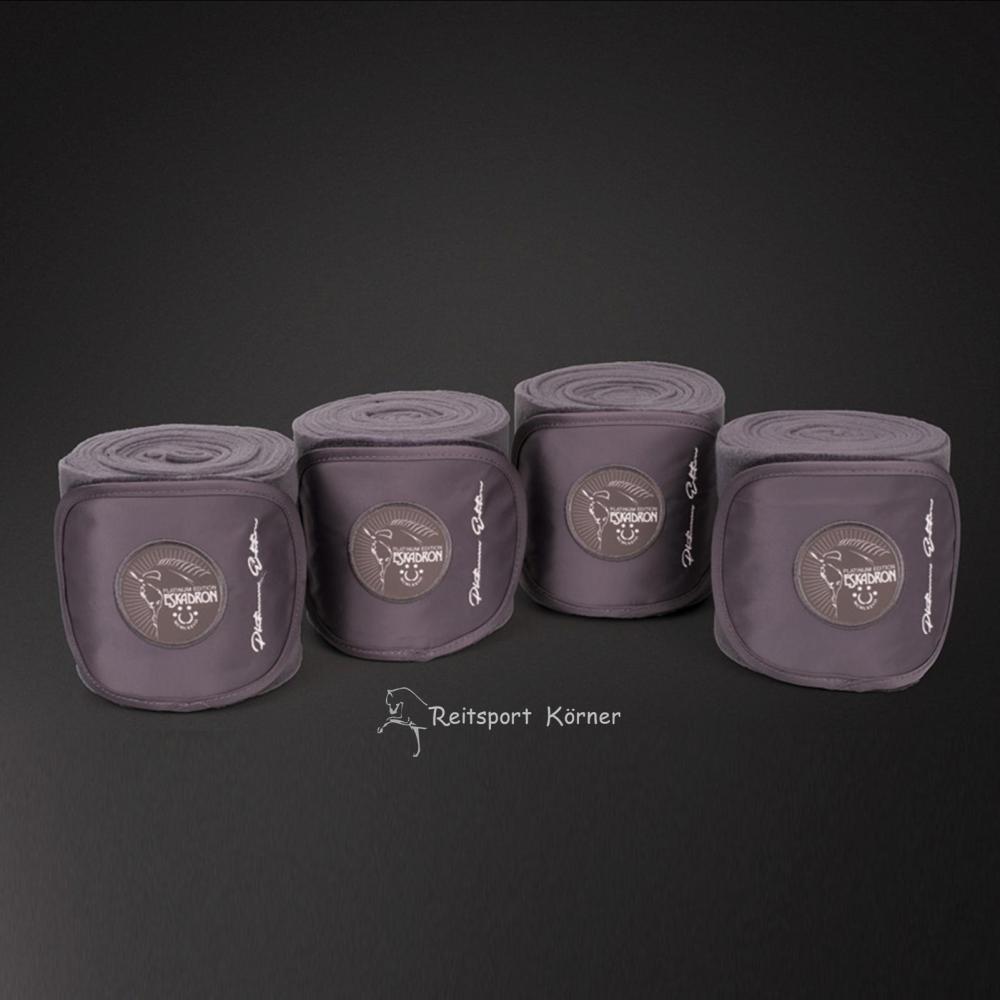 Eskadron Platinum Fleece Bandages " Glossy Patch "