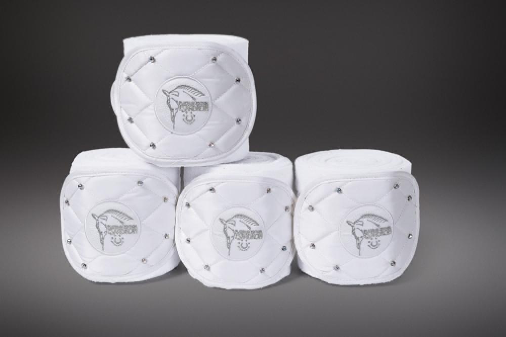 Eskadron Platinum Fleece Bandages " Glossy CRYSTAL "