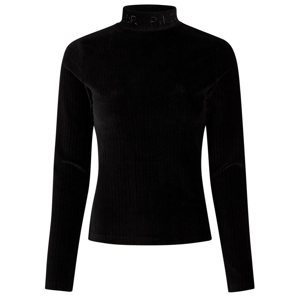 Preview: Pikeur Damenshirt, Shirt mit Stehkragen,  RIP VELVET Shirt " Selection "