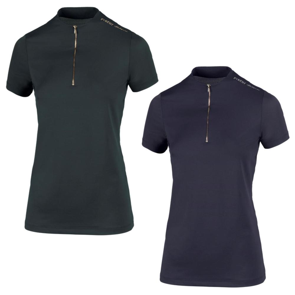 Pikeur Damen Zip Shirt, T-Shirt, Damenshirt  " PK_LINEE "