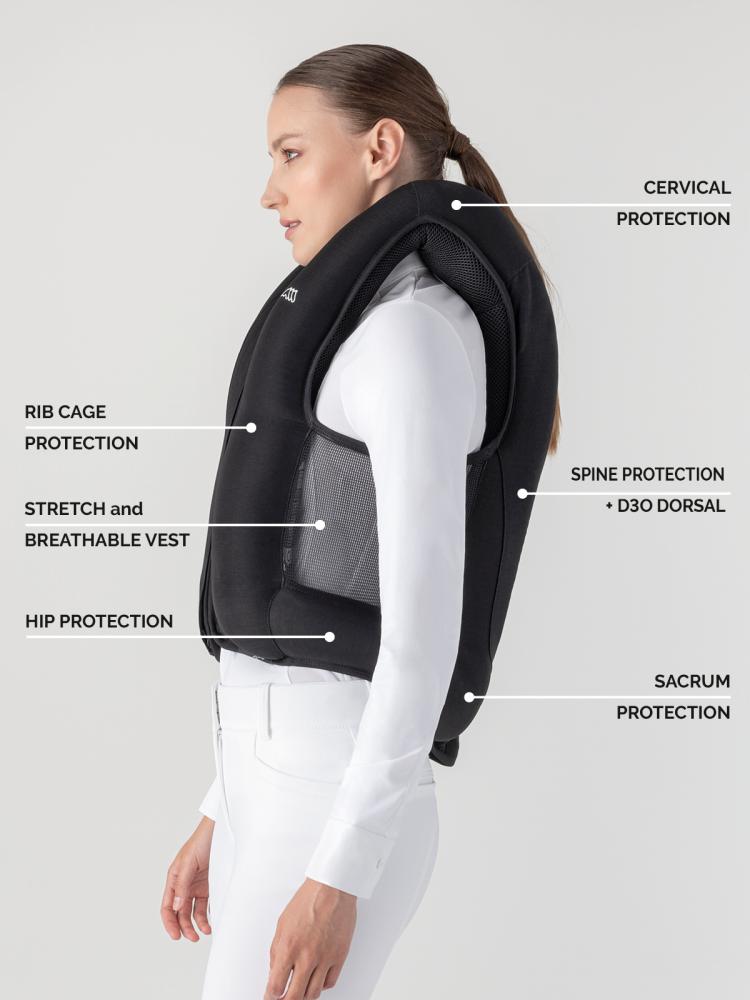 Equiline Airbag Weste BELAIR  inkl. 1 CO²-Kartusche