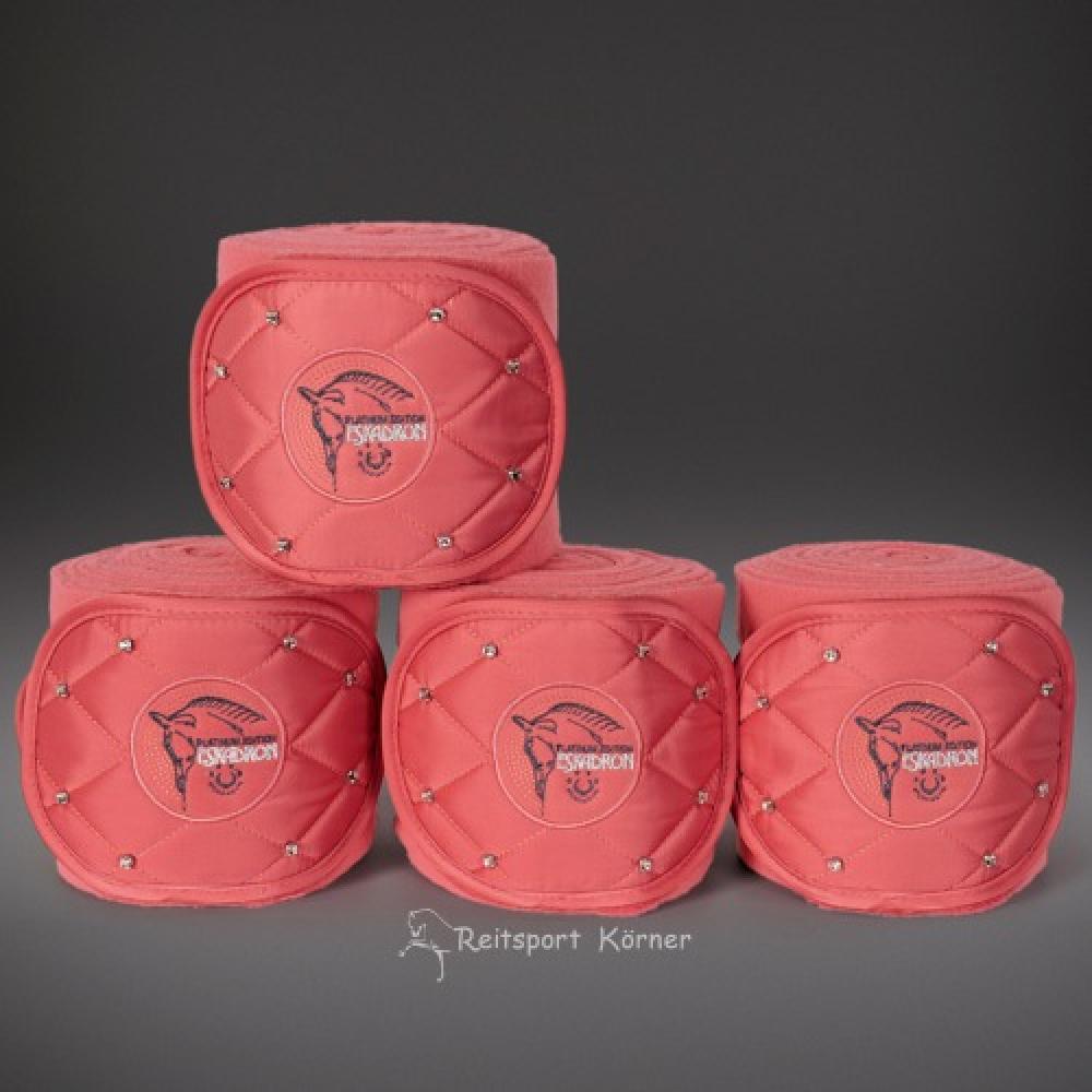 Eskadron Platinum Fleece Bandages " Glossy CRYSTAL "