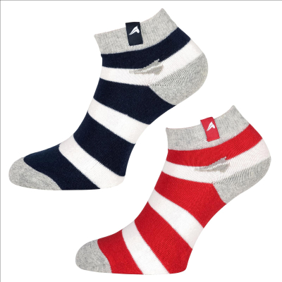 euro-star Cotton Stripe Socks Poly Short