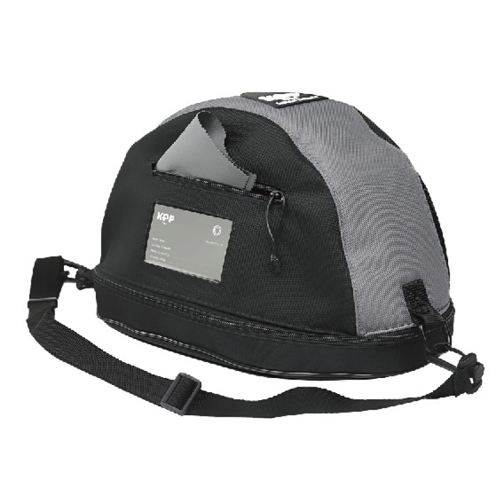 Preview: KEP Reithelm " CROMO mit Poloschild " , Sicherheitsreithelm ohne Innenpad mit Tasche