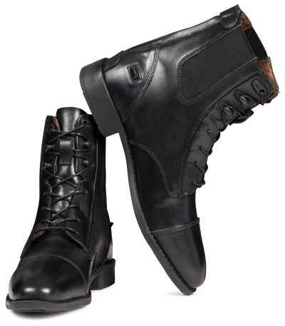 Waldhausen Belfort Lace-Up Jodhpur Boots, black