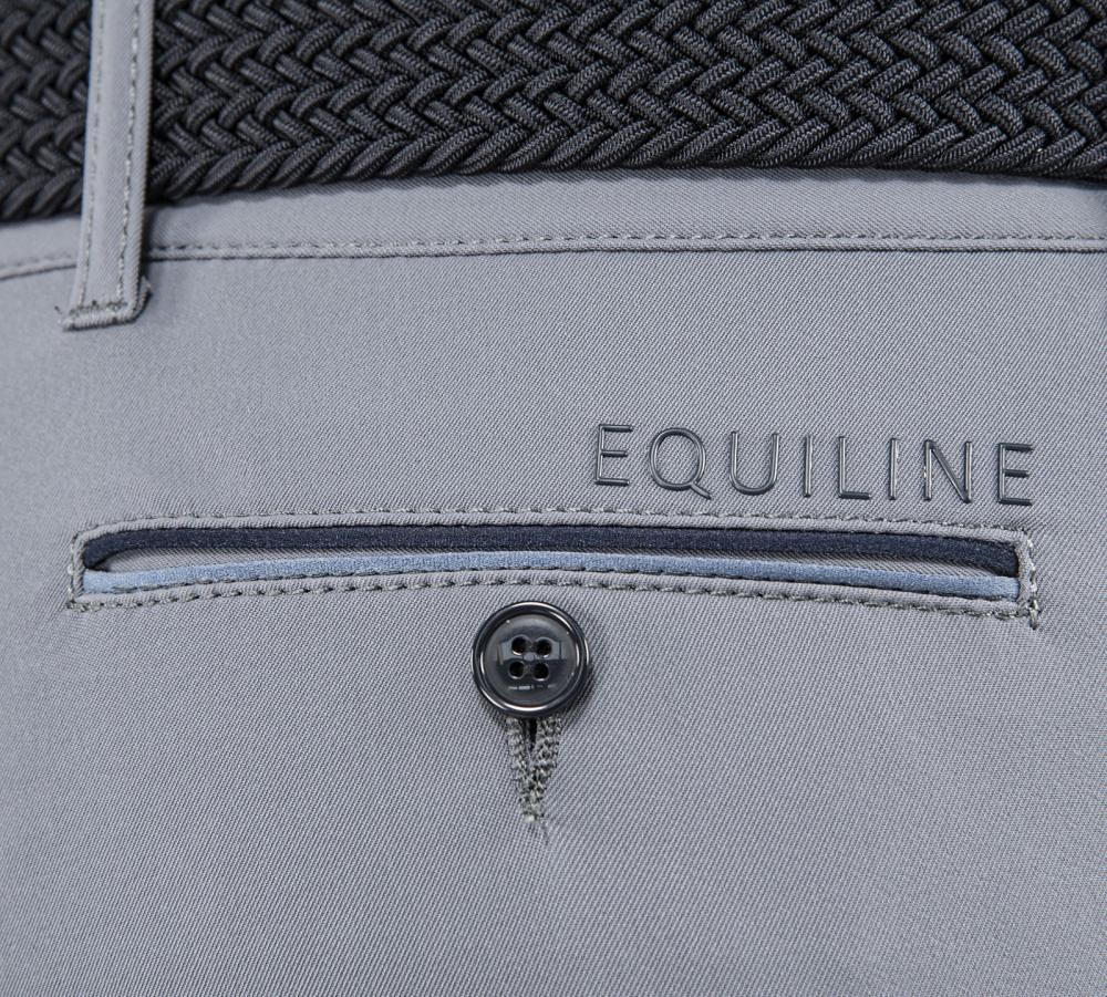 Equiline Men´s Breeches " E_ELIOT " Kneegrip, stone grey