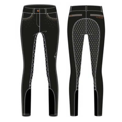 Preview: Equiline Damenreithose, Reithose " EQ_GLAMOUR ", Y-Fullgrip