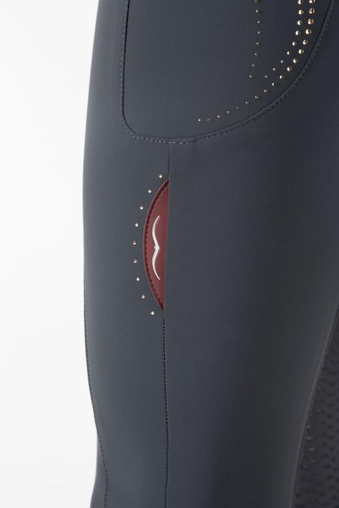 Preview: Animo Damenreithose, Reithose " AN_NARRISH  " mit Fullgrip und Crystal Applikation