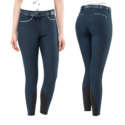 Equiline women`s breeches " E_ELODIE ", Ecoleather Full Seat