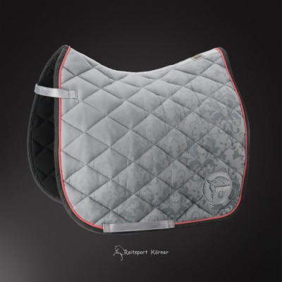 Eskadron Platinum Saddle Cloth " PEACH ORNAMENTS "