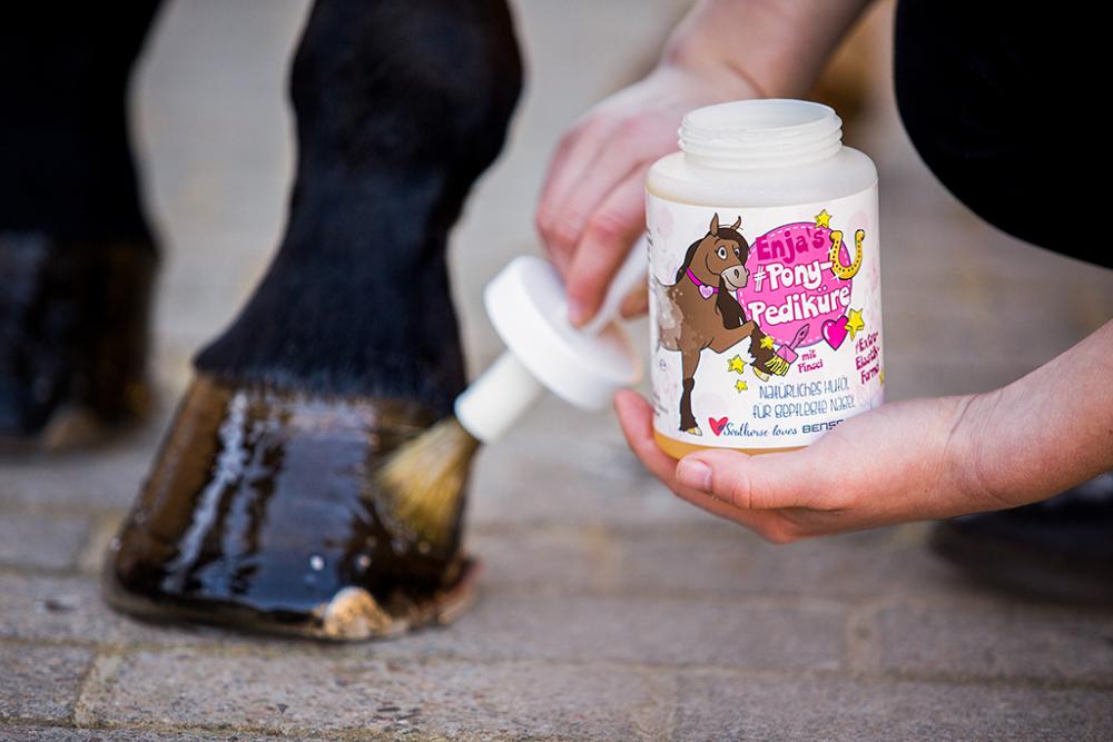 Preview: Parisol Natural Enja´s #Pony-Pediküre, 500ml Pinselflasche