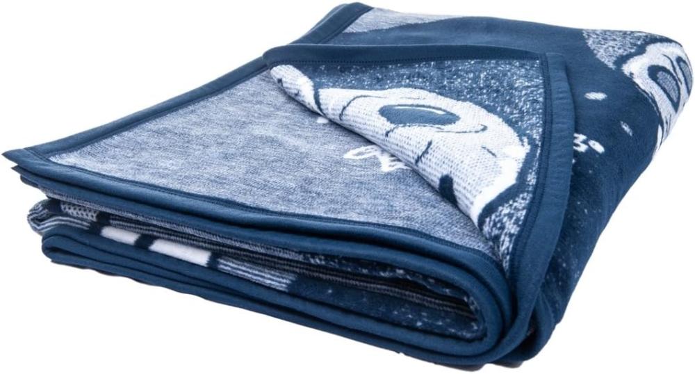 Preview: Equest  DRALON Blanket " Be real not perfect " , marine