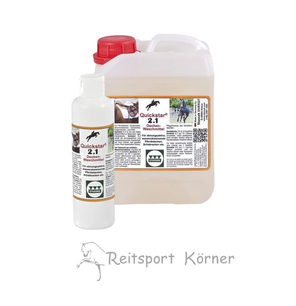 Stassek Quickstar Spezial-Waschmittel für atmungsaktive Produkte, 2 Liter